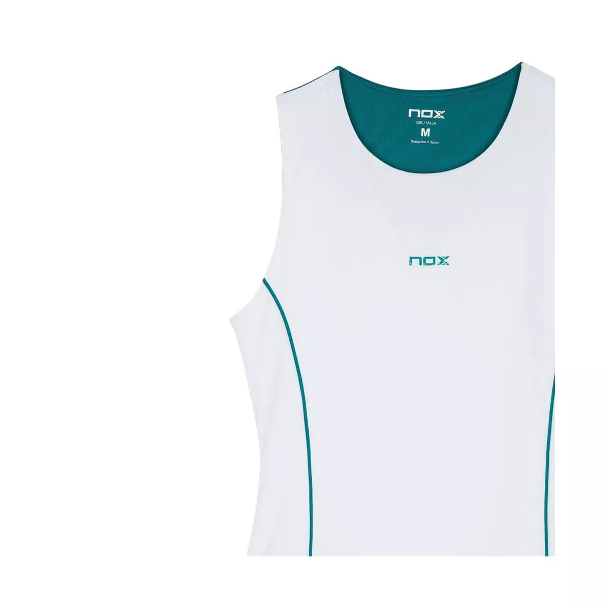 Nox Pro tanktop dames wit / groen