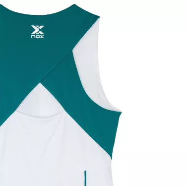 Nox Pro tanktop dames wit / groen