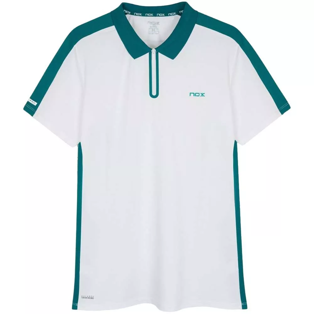 Nox Pro polo wit / groen