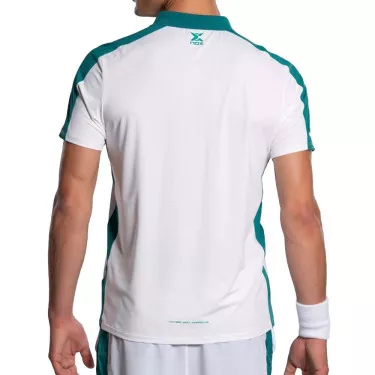 Nox Pro polo wit / groen