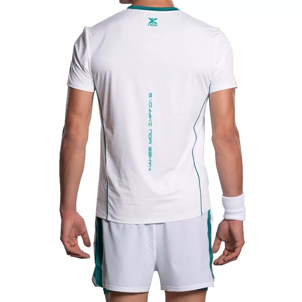 Nox Pro T-shirt wit / groen