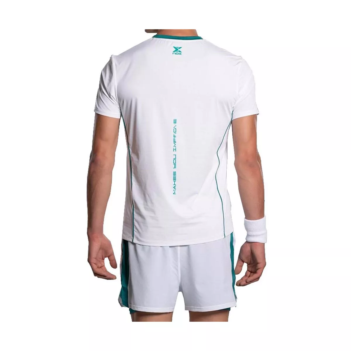 Nox Pro T-shirt wit / groen