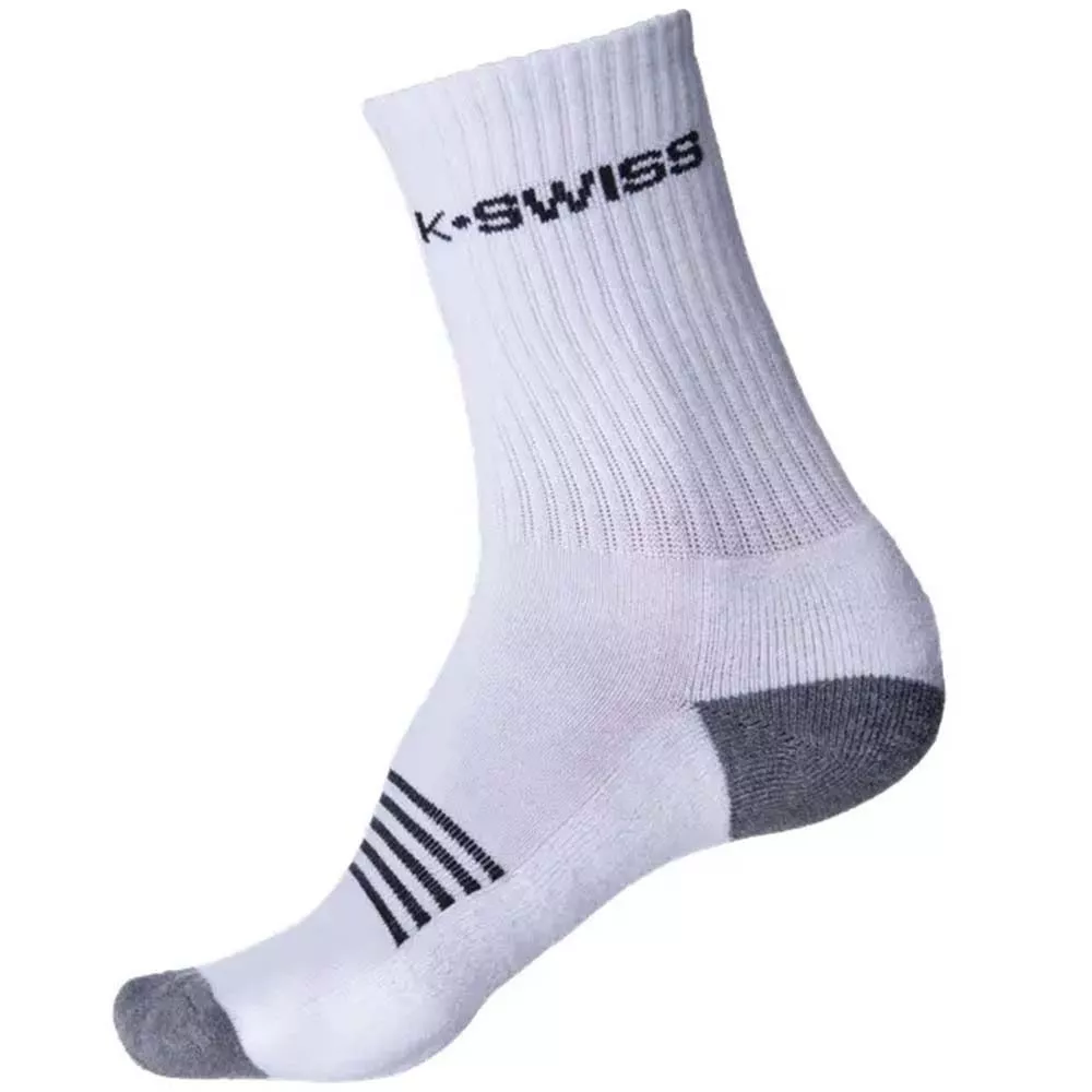 K-Swiss Sport Crew 3-pack sokken wit / zwart