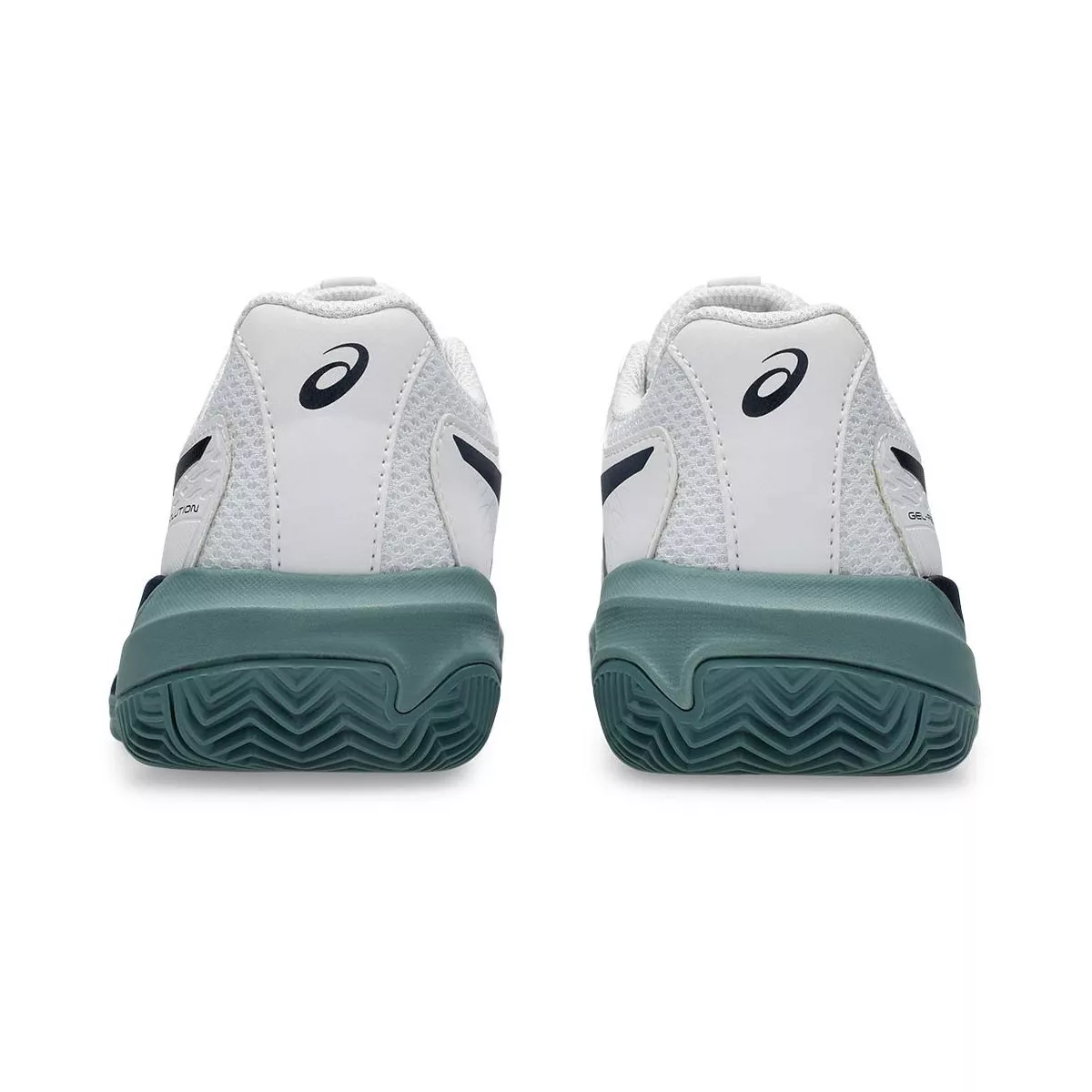 Asics Gel Resolution X GS tennisschoenen gravel junior wit / nachtblauw