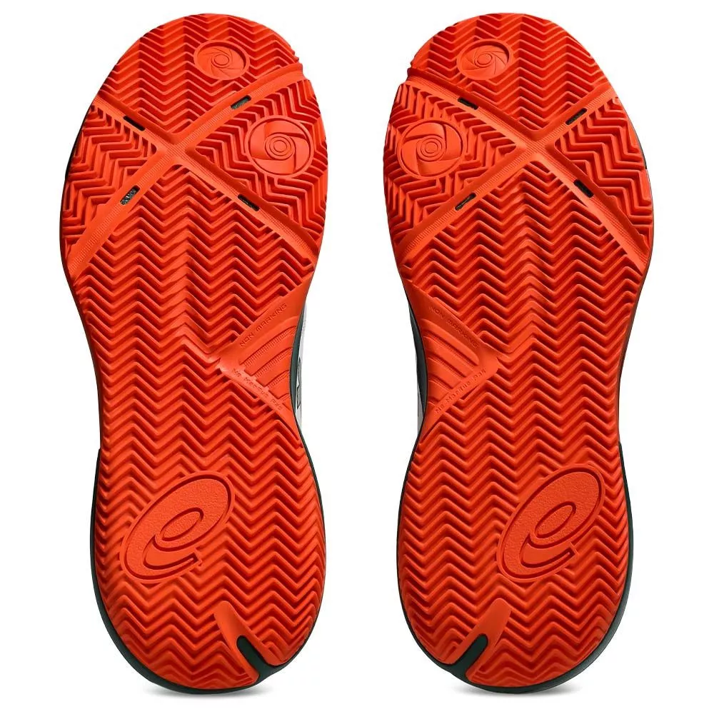 Asics Gel Challenger 15 padelschoenen wit / oranje