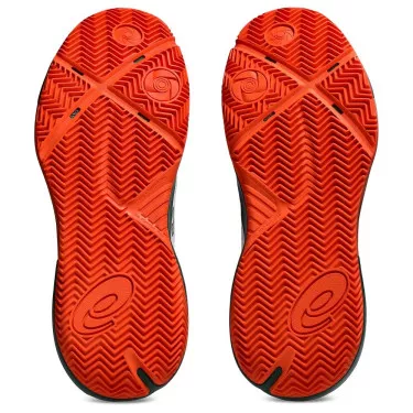 Asics Gel Challenger 15 padelschoenen wit / oranje