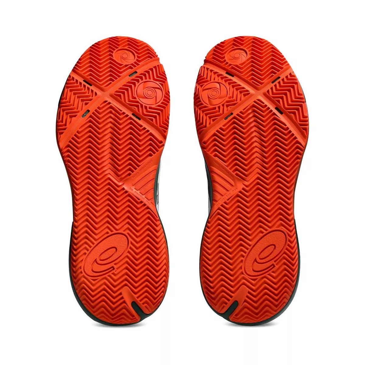 Asics Gel Challenger 15 padelschoenen wit / oranje