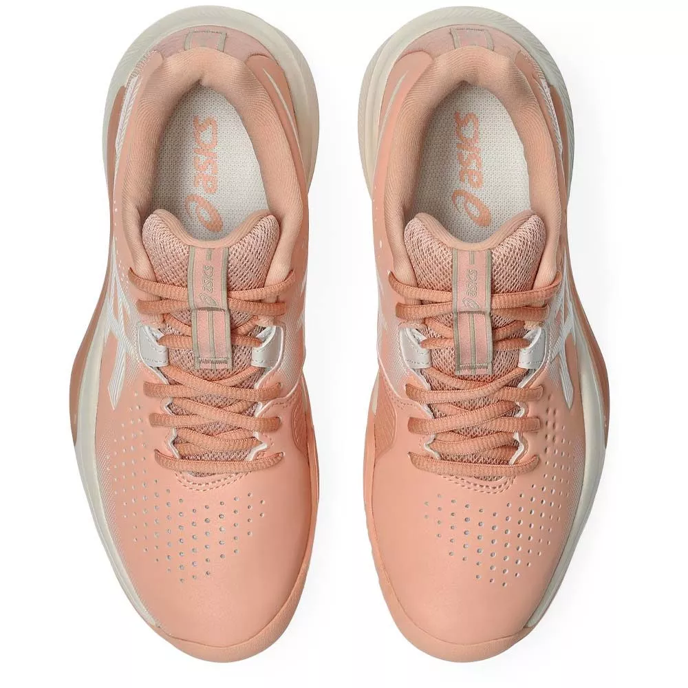 Asics Gel Challenger 15 tennisschoenen dames perzik / wit