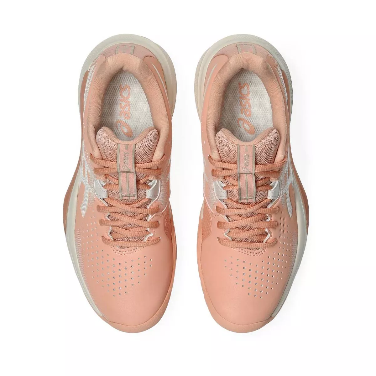 Asics Gel Challenger 15 tennisschoenen dames perzik / wit