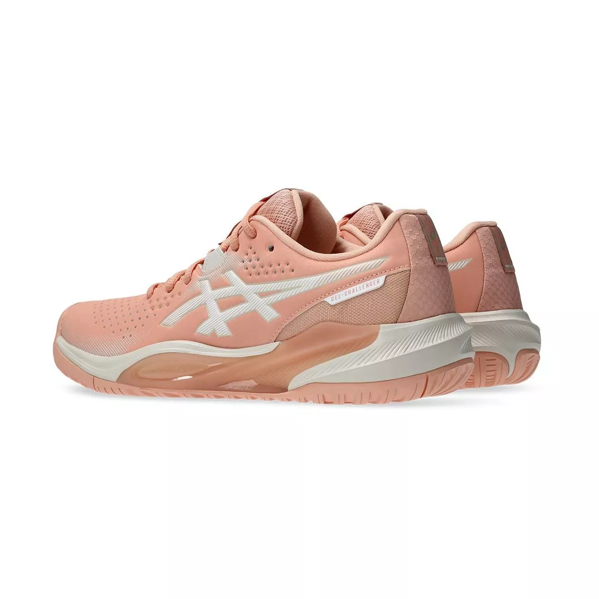 Asics Gel Challenger 15 tennisschoenen dames perzik / wit