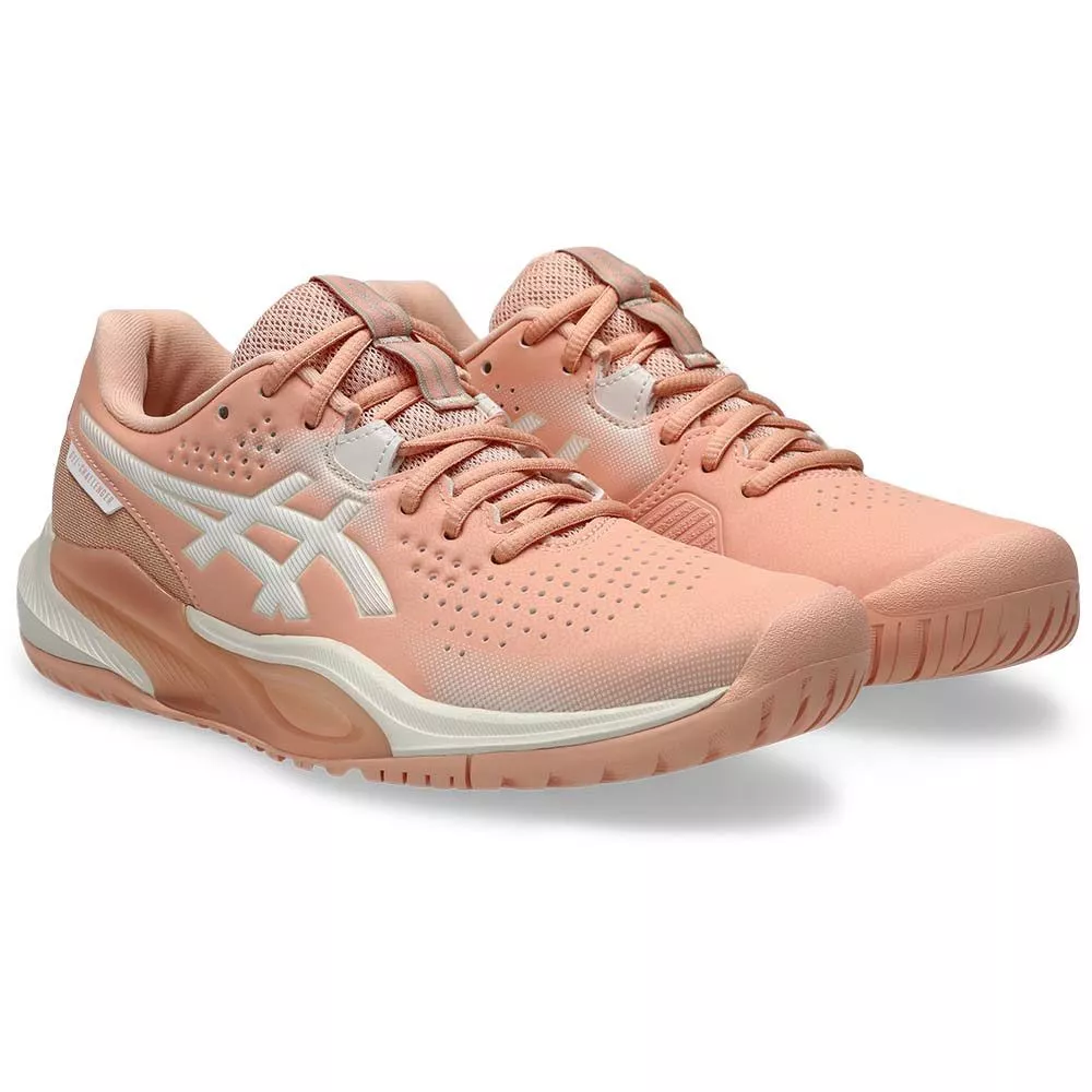 Asics Gel Challenger 15 tennisschoenen dames perzik / wit