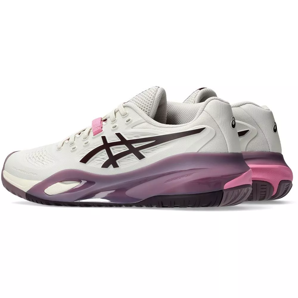 Asics Gel Resolution X tennisschoenen dames wit / paars