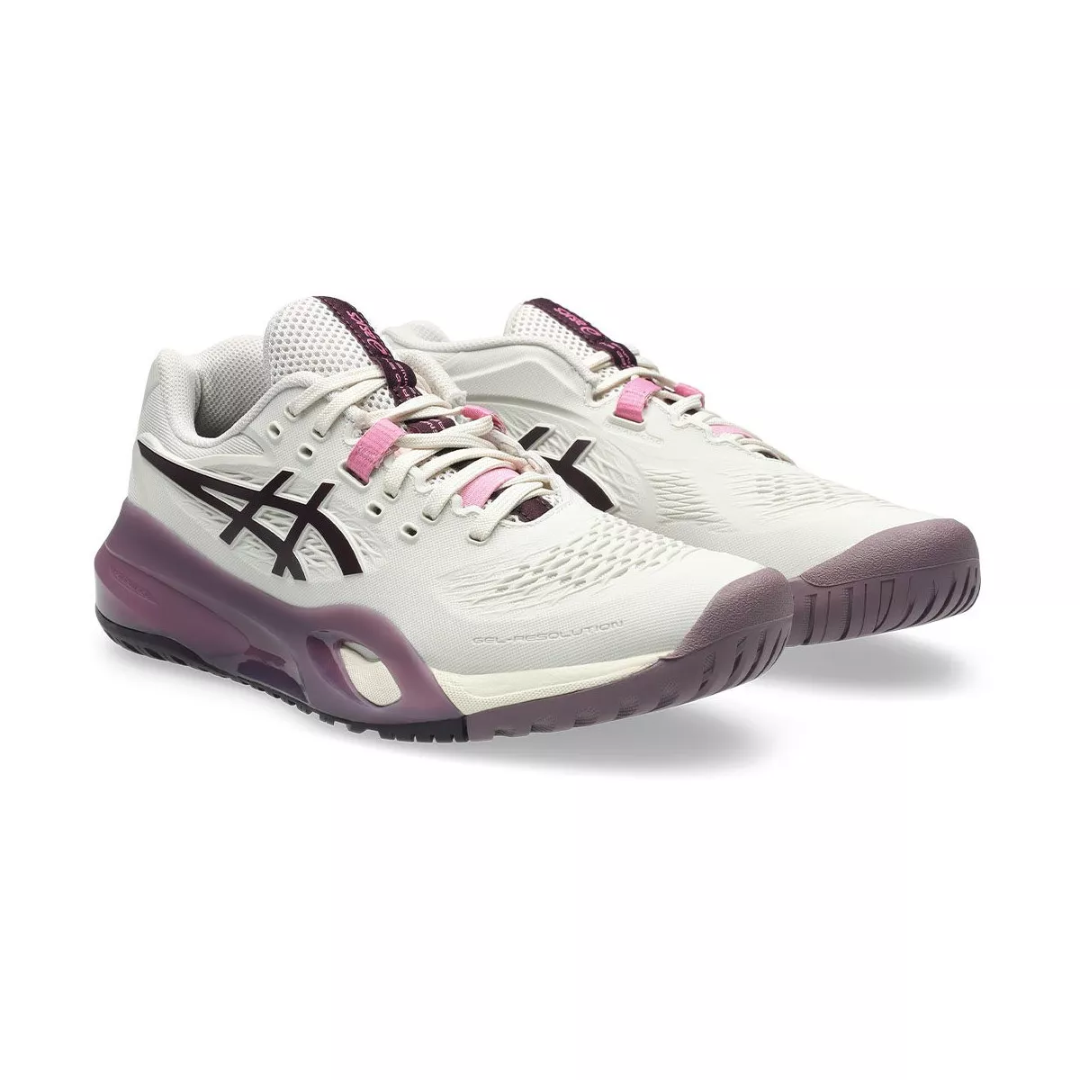 Asics Gel Resolution X tennisschoenen dames wit / paars