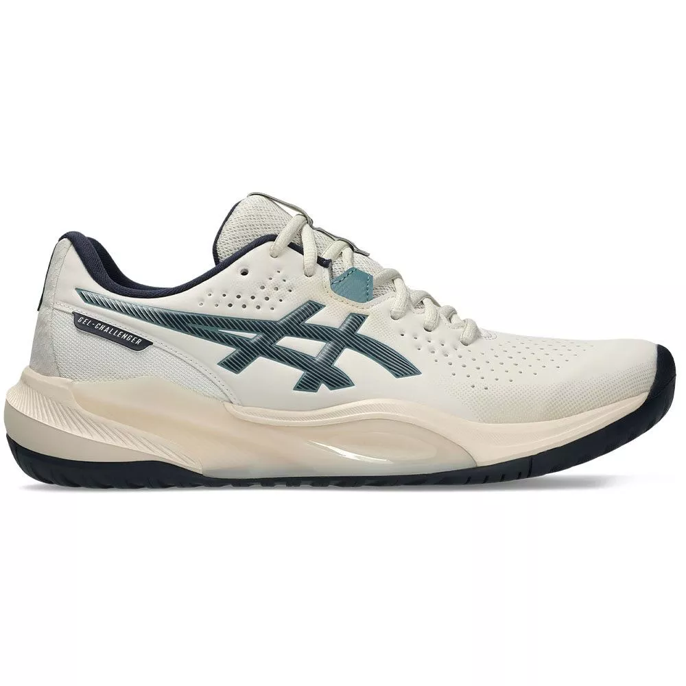 Asics Gel Challenger 15 tennisschoenen beige / nachtblauw