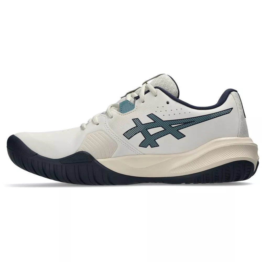 Asics Gel Challenger 15 tennisschoenen beige / nachtblauw