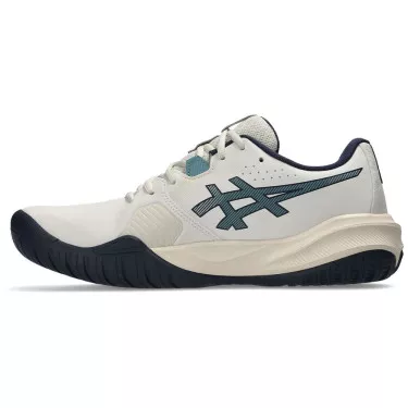 Asics Gel Challenger 15 tennisschoenen beige / nachtblauw