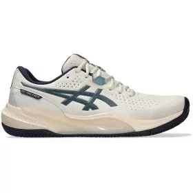 Asics Gel Challenger 15 tennisschoenen gravel beige / nachtblauw