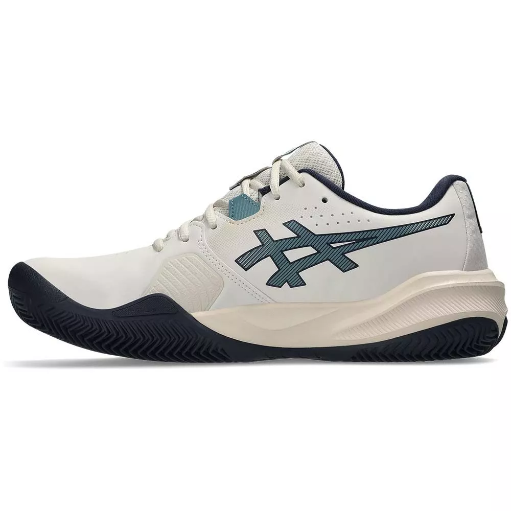 Asics Gel Challenger 15 tennisschoenen gravel beige / nachtblauw
