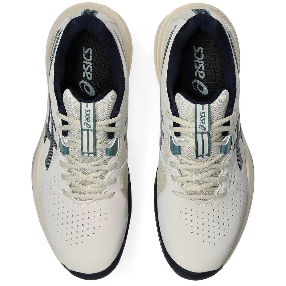Asics Gel Challenger 15 tennisschoenen gravel beige / nachtblauw