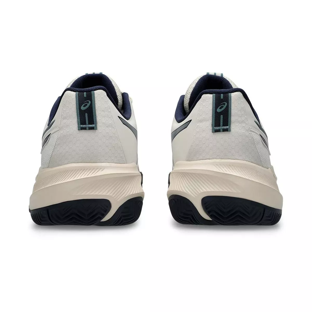 Asics Gel Challenger 15 tennisschoenen gravel beige / nachtblauw