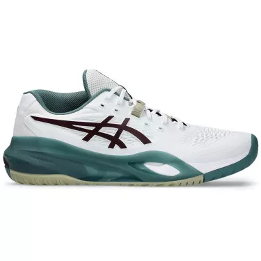 Asics Gel Resolution X tennisschoenen wit / groen