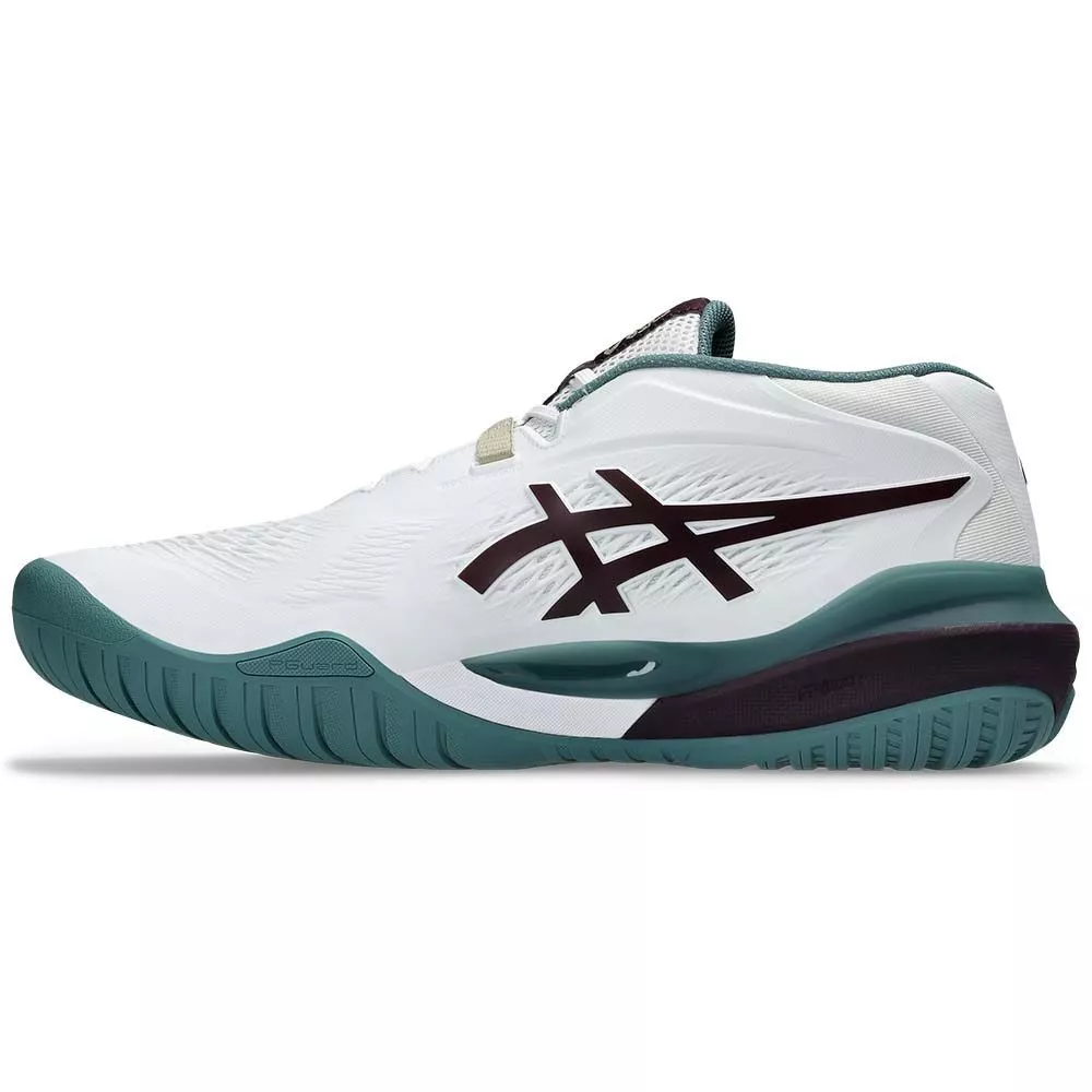 Asics Gel Resolution X tennisschoenen wit / groen