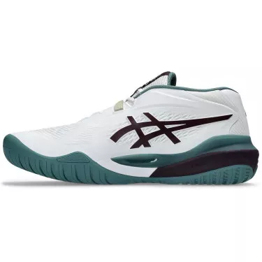 Asics Gel Resolution X tennisschoenen wit / groen