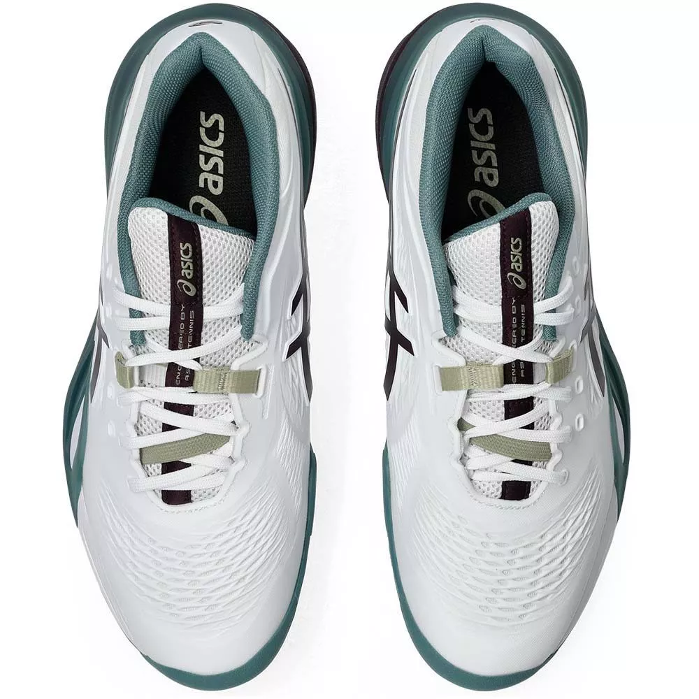 Asics Gel Resolution X tennisschoenen wit / groen