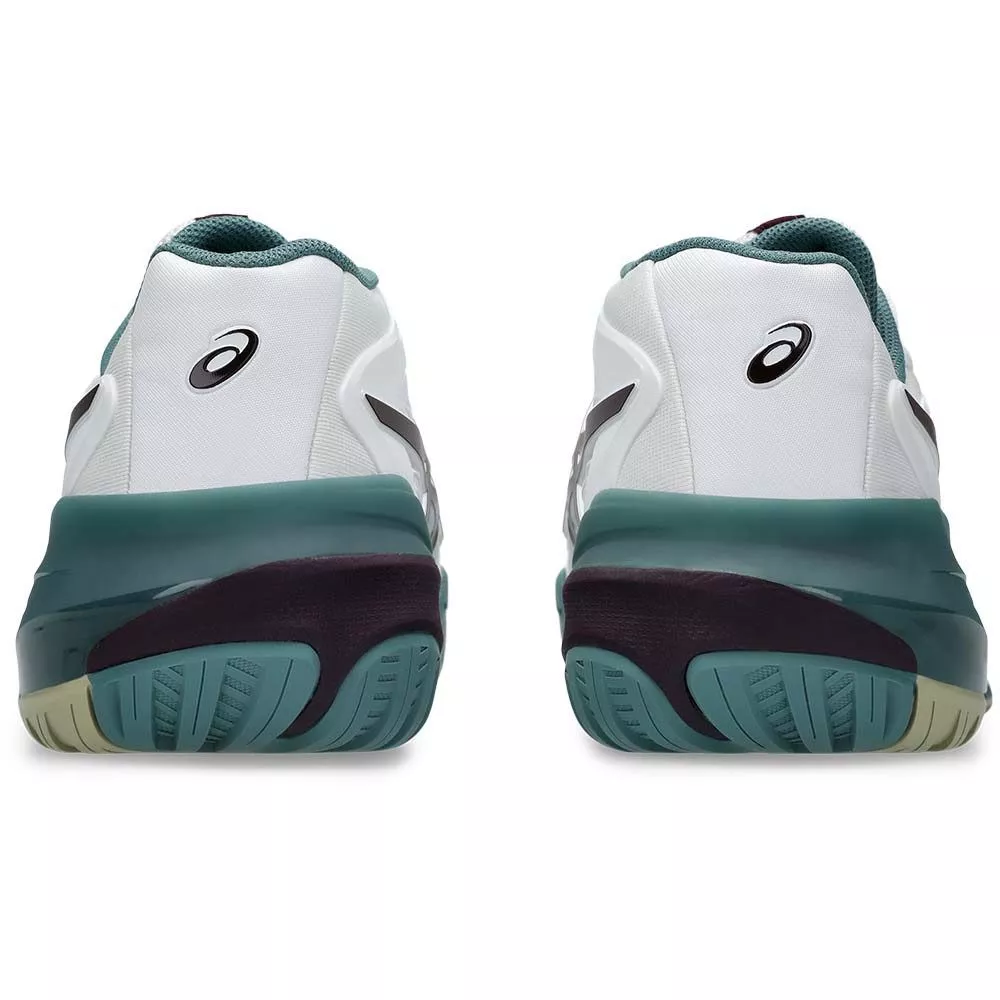 Asics Gel Resolution X tennisschoenen wit / groen