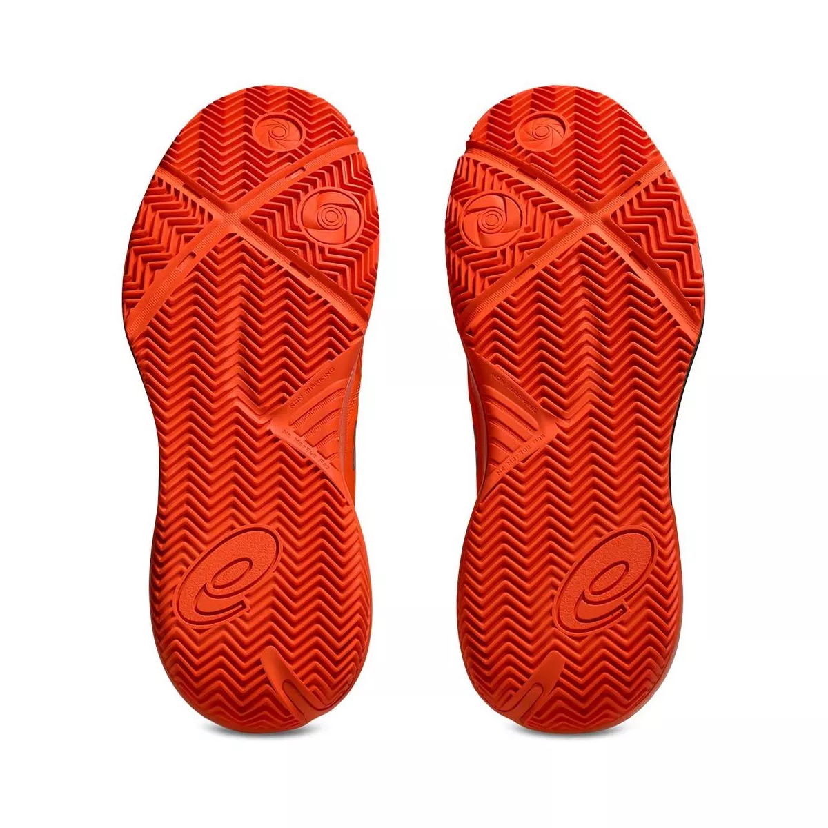 Asics Gel Challenger 15 padelschoenen oranje / groen