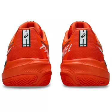 Asics Gel Challenger 15 padelschoenen oranje / groen