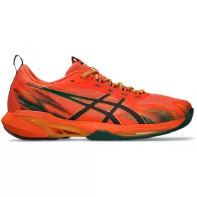 Asics Sonicsmash FF padelschoenen oranje / groen