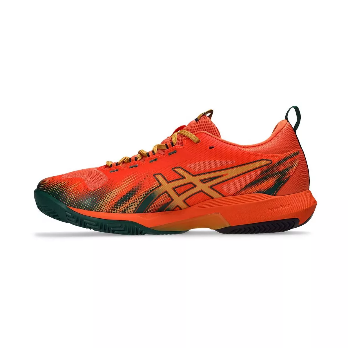 Asics Sonicsmash FF padelschoenen oranje / groen