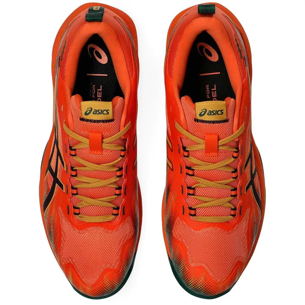 Asics Sonicsmash FF padelschoenen oranje / groen