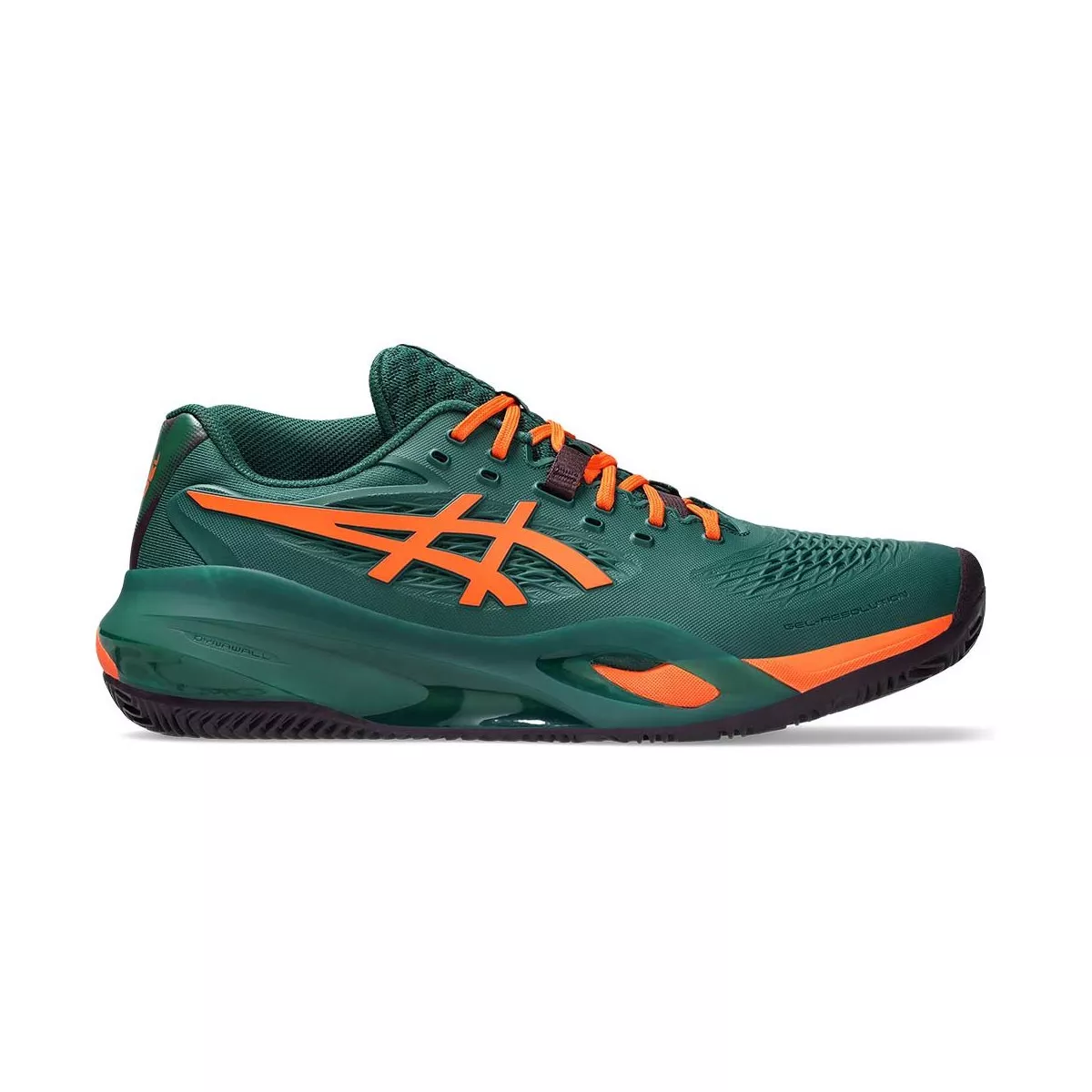 Asics Gel Resolution X padelschoenen groen / oranje