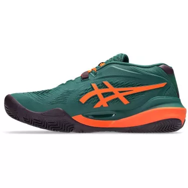 Asics Gel Resolution X padelschoenen groen / oranje