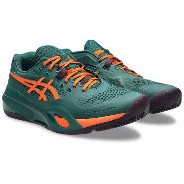 Asics Gel Resolution X padelschoenen groen / oranje