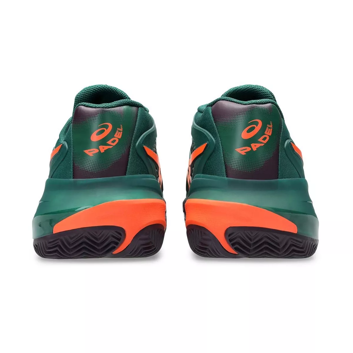 Asics Gel Resolution X padelschoenen groen / oranje