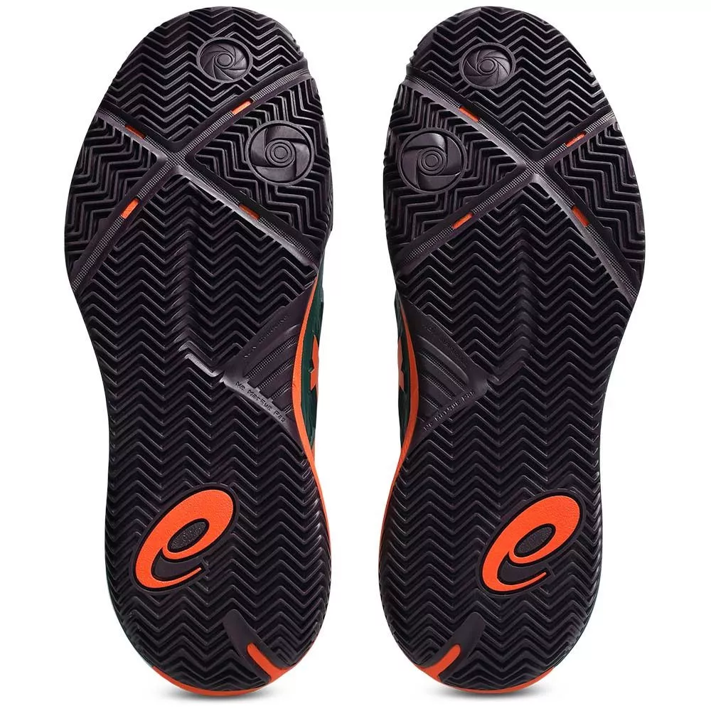 Asics Gel Resolution X padelschoenen groen / oranje