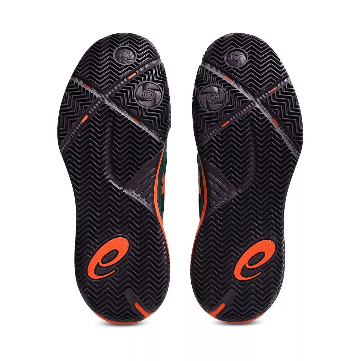 Asics Gel Resolution X padelschoenen groen / oranje
