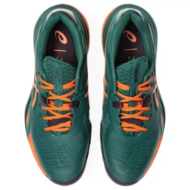 Asics Gel Resolution X padelschoenen groen / oranje