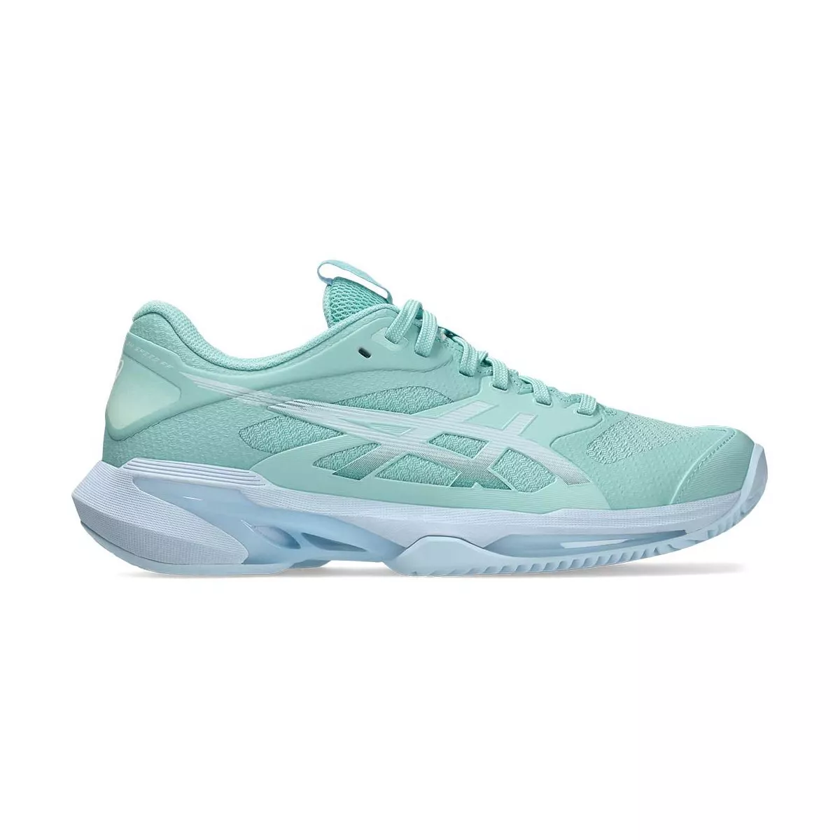 Asics Gel Solution Speed FF 4 tennisschoenen gravel dames pastelgroen
