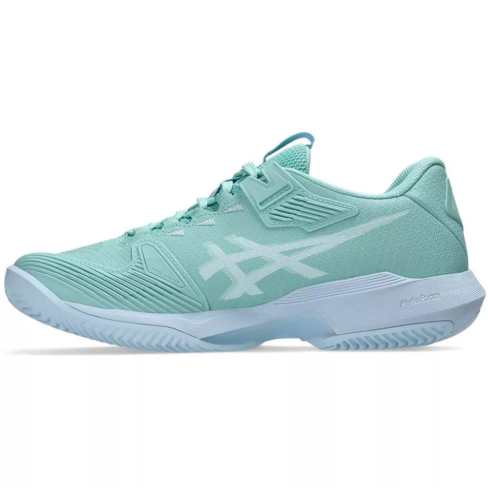 Asics Gel Solution Speed FF 4 tennisschoenen gravel dames pastelgroen