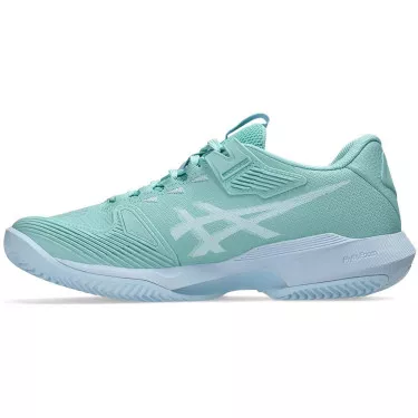 Asics Gel Solution Speed FF 4 tennisschoenen gravel dames pastelgroen