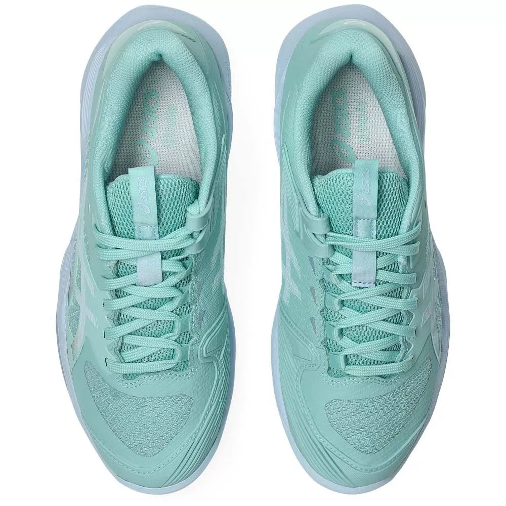 Asics Gel Solution Speed FF 4 tennisschoenen gravel dames pastelgroen