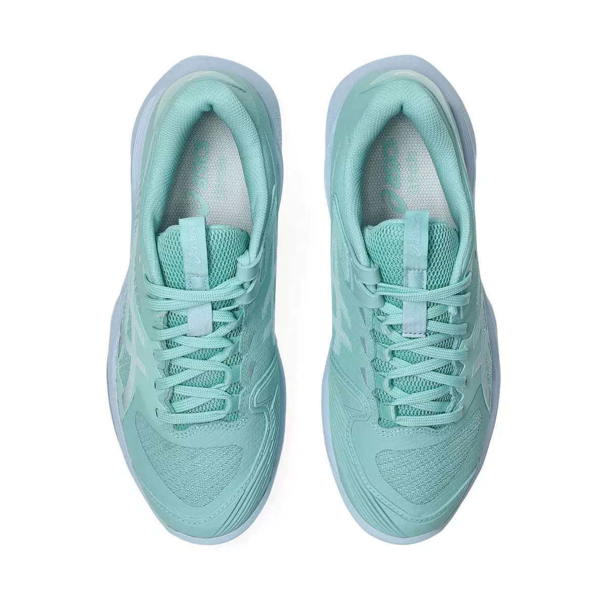 Asics Gel Solution Speed FF 4 tennisschoenen gravel dames pastelgroen