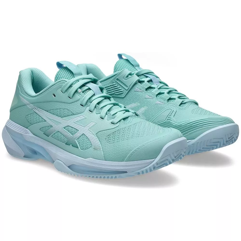 Asics Gel Solution Speed FF 4 tennisschoenen gravel dames pastelgroen