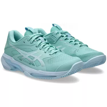 Asics Gel Solution Speed FF 4 tennisschoenen gravel dames pastelgroen