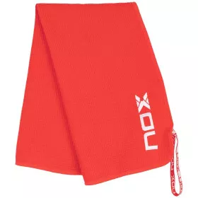 Nox Handdoek Rood / Wit