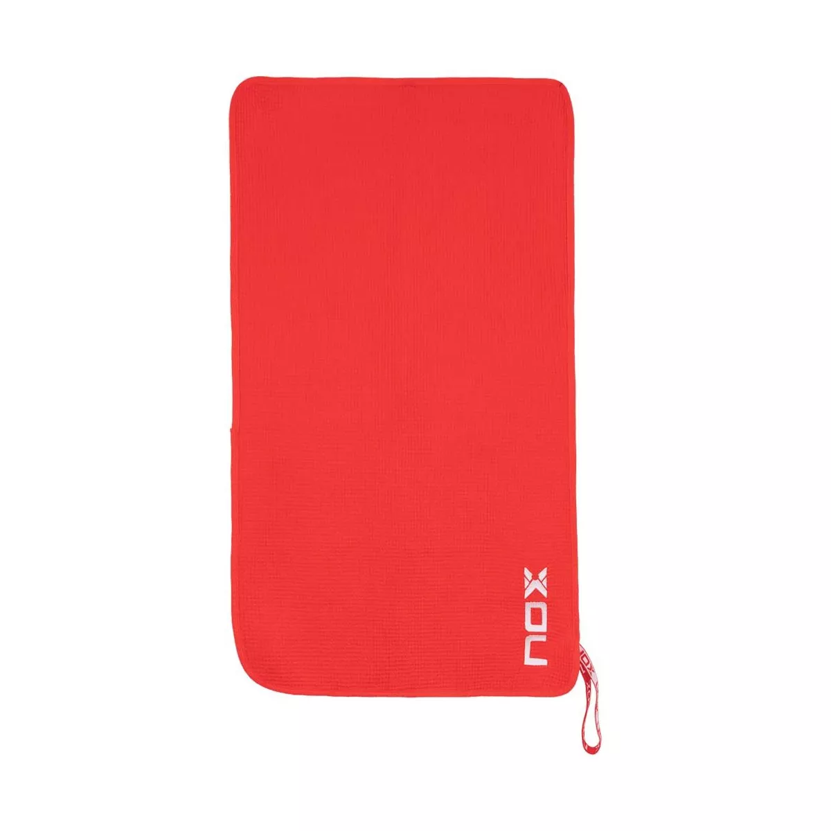 Nox Handdoek Rood / Wit